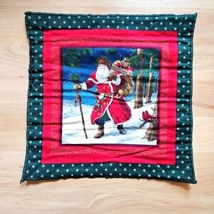 Cloth Panel Santa Christmas